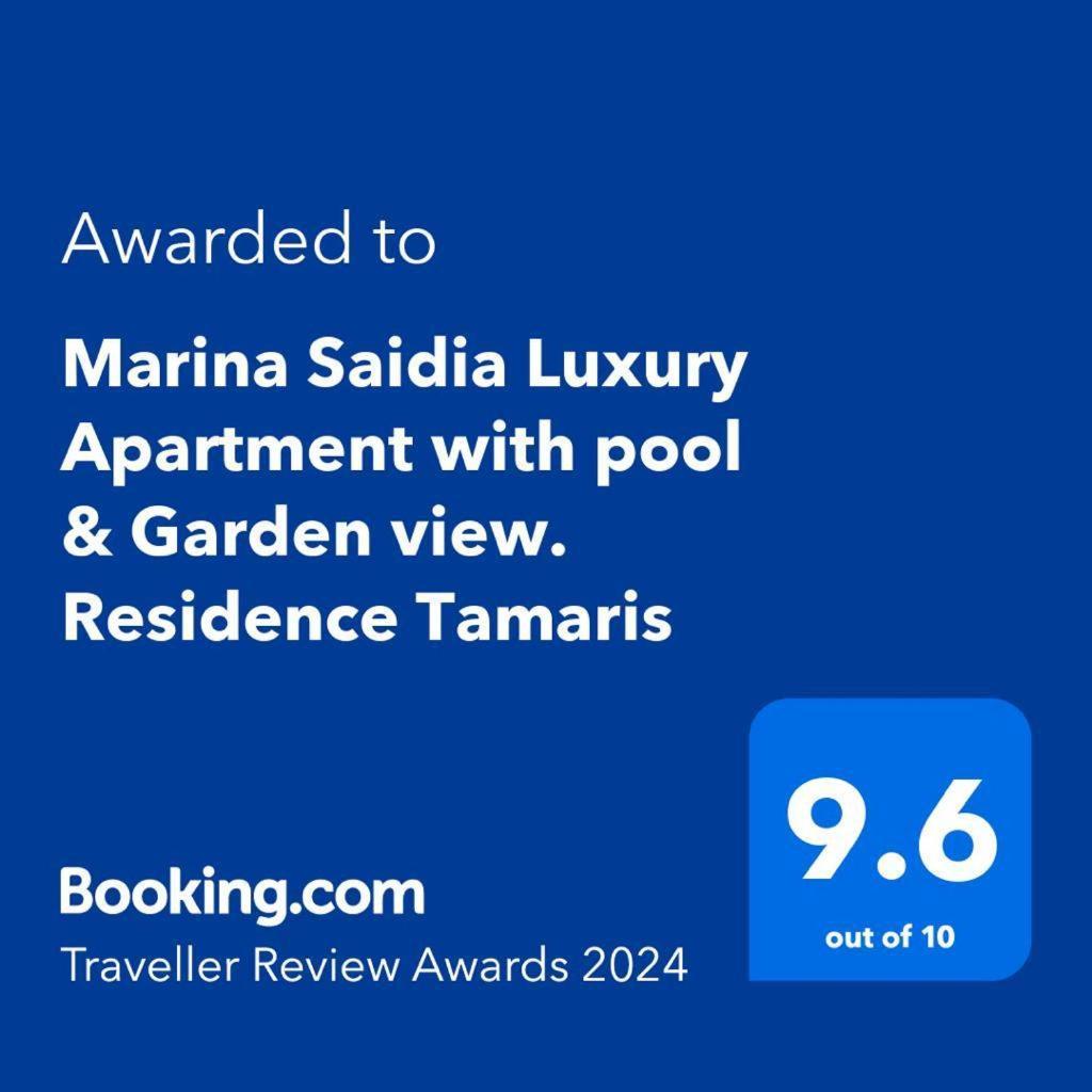 Marina Saidia Luxury Apartment With Pool & Garden View,Residence Tamaris エクステリア 写真
